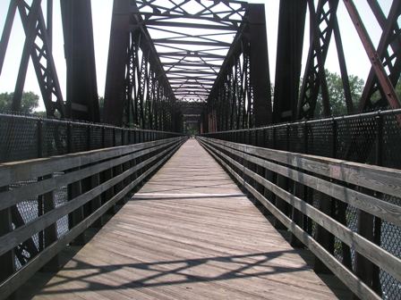 Bridge over CT River Norwottuck rail trail